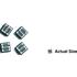 RSK33N50RF50RD Vishay Res Thin Film NET 50/50 Ohm 1% 0.25W(1/4W) ±25ppm/C SER Molded 6-Pin 0303 SMD
