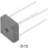 VS-KBPC802 Vishay Rectifier Bridge Diode Single 50V 8A 4-Pin D-72