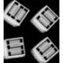 RMK33N10KF10KB Vishay Res Thin Film NET 10K Ohm/10K Ohm 1% 0.05 (1W/20)W ±10ppm/C SER Molded 6-Pin 0303 SMD