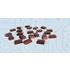 Vitrohm. Res Metal Glaze 1K Ohm 2% 0.5W(1/2W) ±100ppm/C Molded RDL Automotive Bulk - RGU-50GB-RD-1KAA