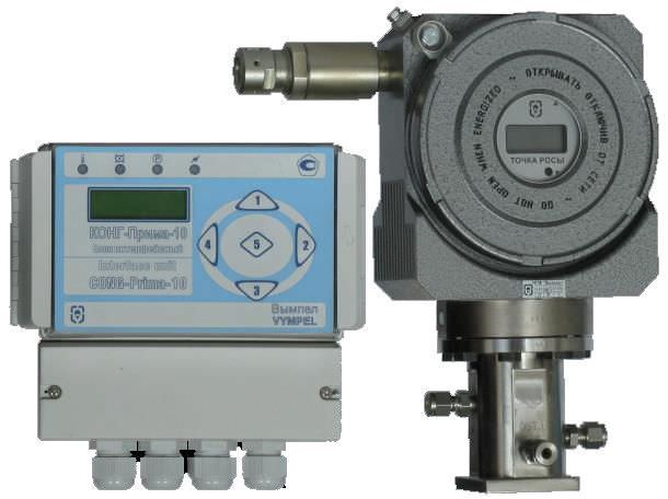 Анализатор точки росы газовый настольный автоматический -30 °C ... +30 °C, max. 25 MPa | CONG-PRIMA-10 VYMPEL Ltd.