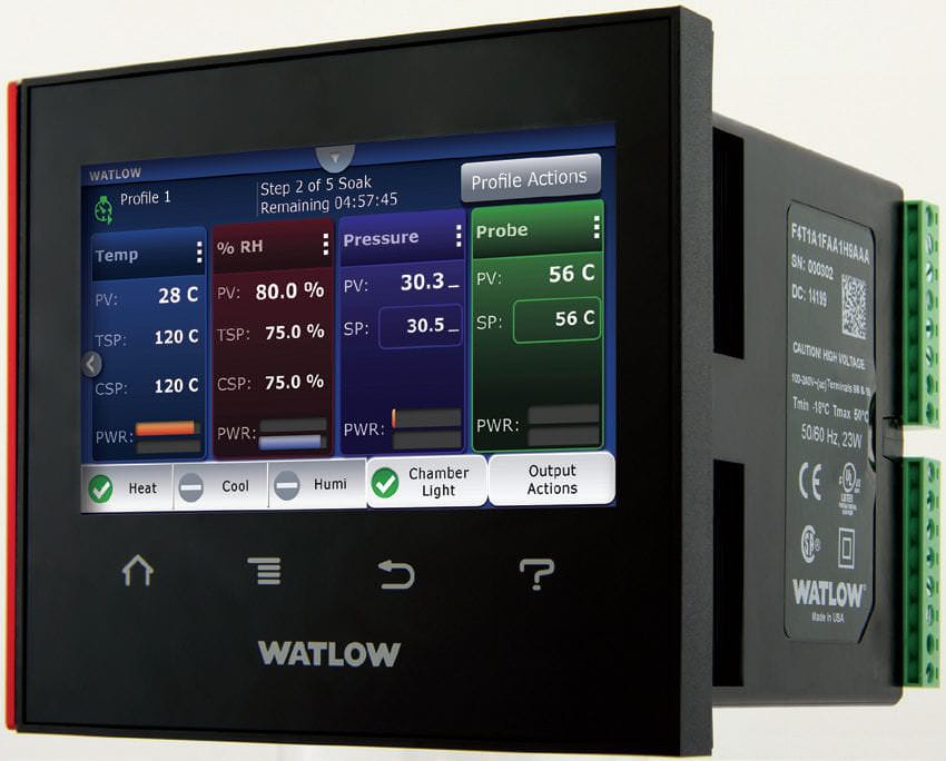 Контроллер процесса F4T - INTUITION®  Watlow