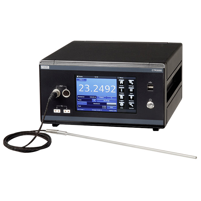 CTR3000 в образцовым термометром CTP5000