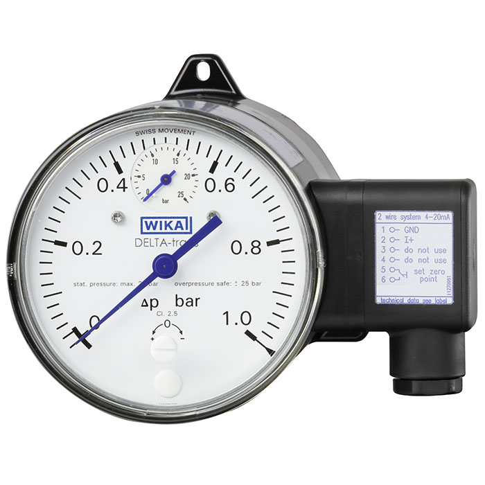 Differental pressure sensor, model DPGT40