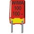 Wima. Cap Film 470pF 630V PP 10% (10 X 3 X 8.5mm) Radial Plastic Rectangular Can 7.5mm 100C Bulk - FKP3J004702B00KSSD