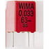 Wima. Cap Film 0.01uF 100V PP 2.5% (7.2 X 6.5 X 8mm) Radial 5mm 100C T/R - FKP2D021001I00HI00