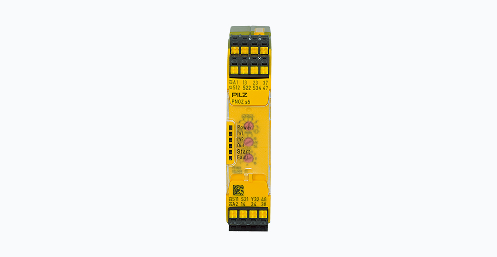 Реле безопасности PNOZ s5 C 24VDC от Pilz: компактное решение с временной логикой