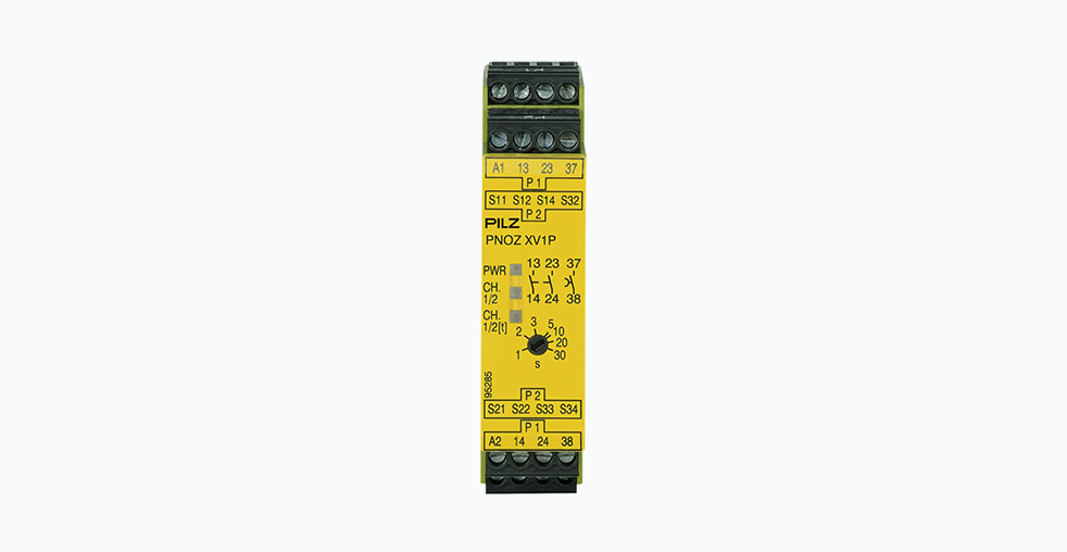 PNOZ XV1P от Pilz: Компактное реле безопасности для сложных промышленных задач