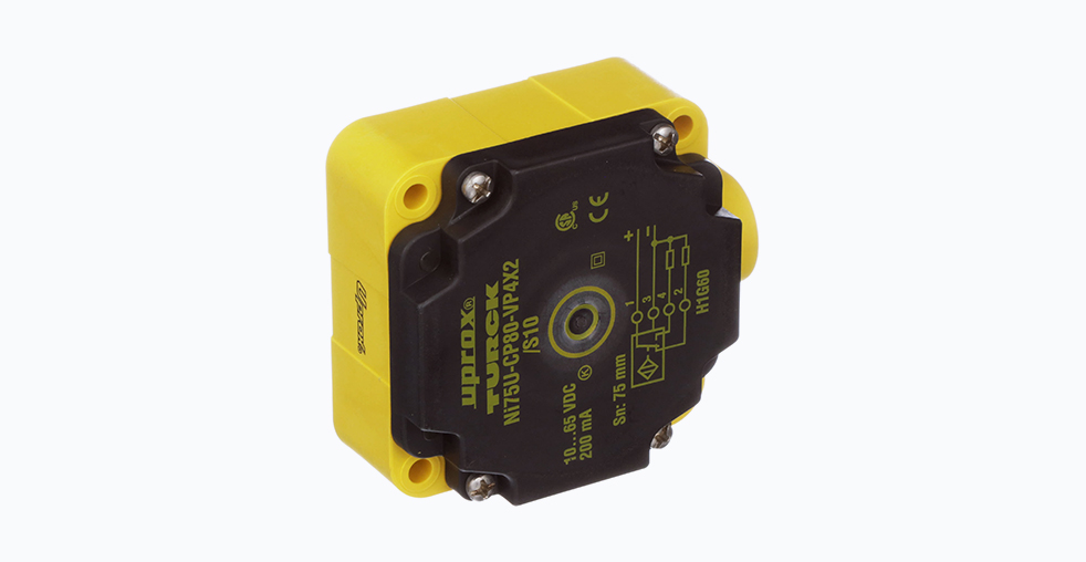 Характеристики индуктивного датчика Turck NI75U-CP80-VP4X2