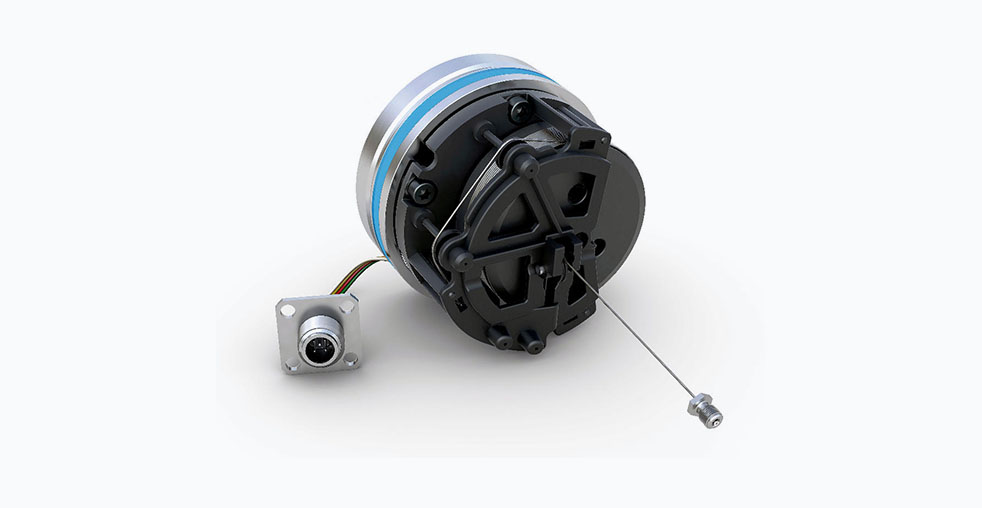 Проводной энкодер SIKO SGH25 для мобильной гидравлики