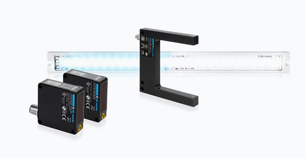 Продукция Di-soric для промышленной автоматизации: датчики, системы безопасности и компоненты